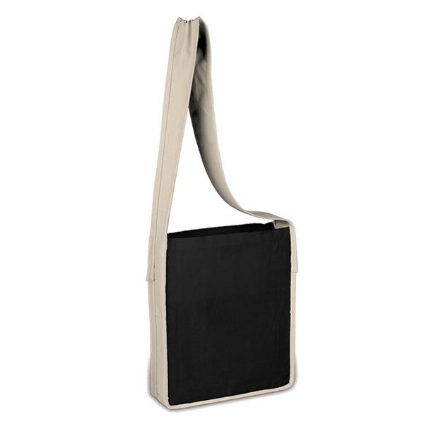 100% Cotton Canvas Colored Sling Bag