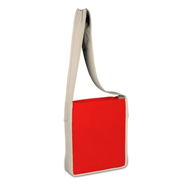 100% Cotton Canvas Colored Sling Bag