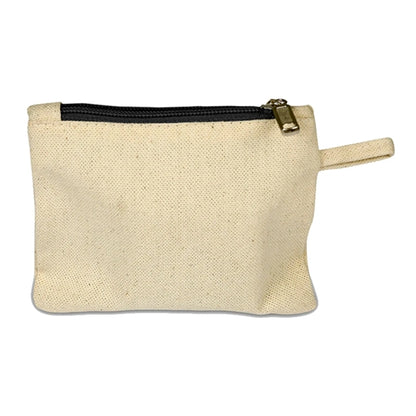 100% Cotton Canvas Travel Kit/Makeup Bag
