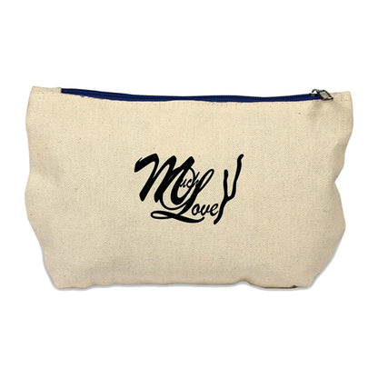 100% Cotton Canvas Travel Kit/Makeup Bag