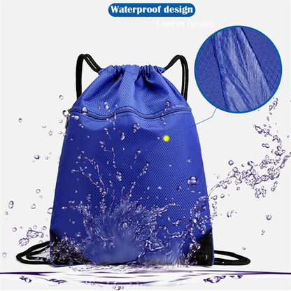 Canvas Travel Sports Drawstring Backpack