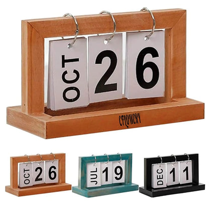 Wooden Page Calendar