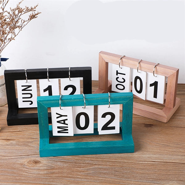 Wooden Page Calendar