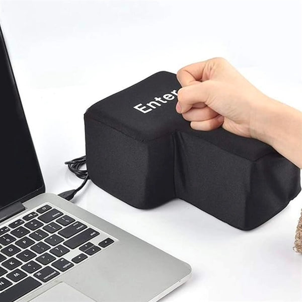 Big Enter Key Relieve Stress Plush Toy