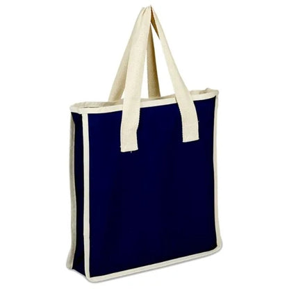 100% Cotton Canvas Colored Shopping Bag