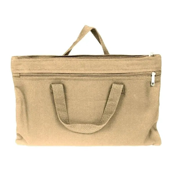 100% Cotton Canvas Document Bag