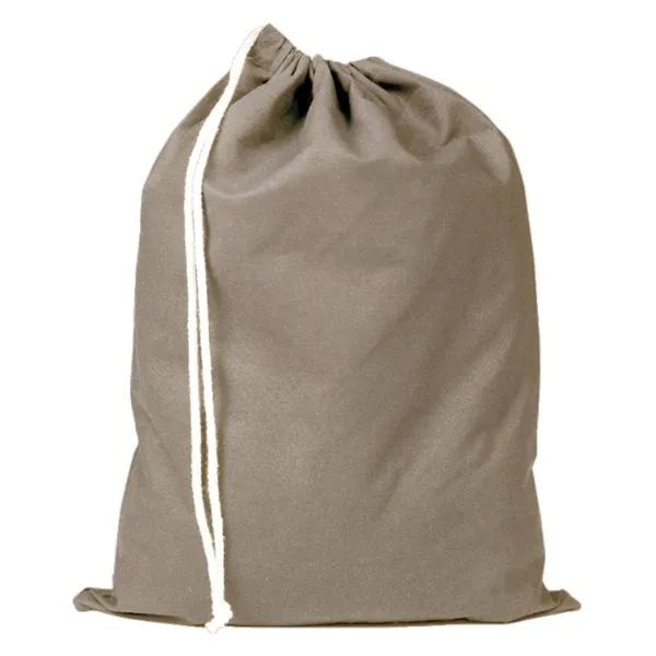 100% Cotton Sheeting Shoe Drawstring Bag