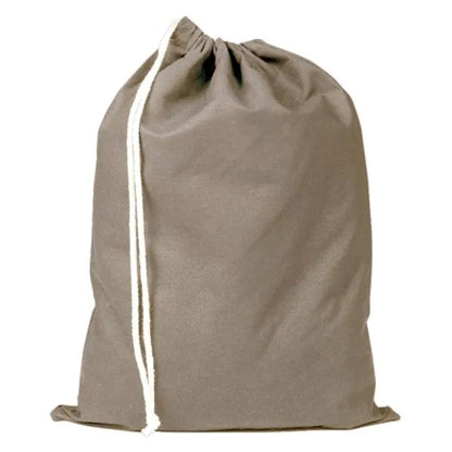 100% Cotton Sheeting Shoe Drawstring Bag