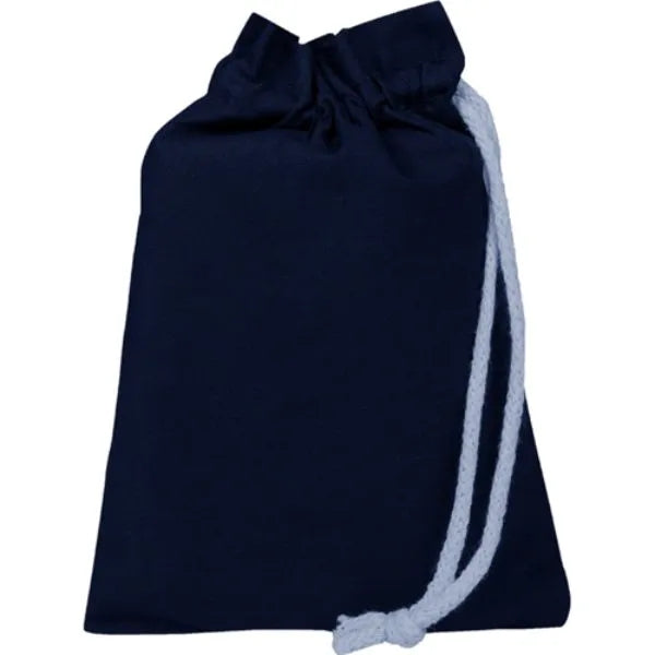 100% Cotton Sheeting Passport Drawstring Bag