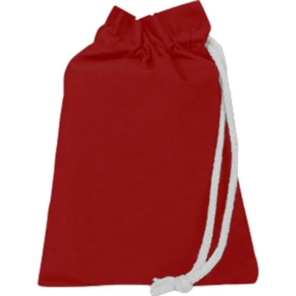 100% Cotton Sheeting Passport Drawstring Bag