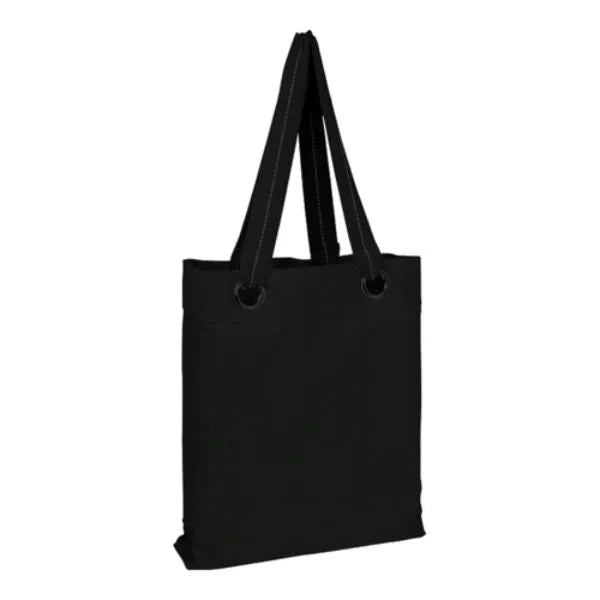 100% Cotton Heavy Canvas Tote Bag W/ Large Grommets