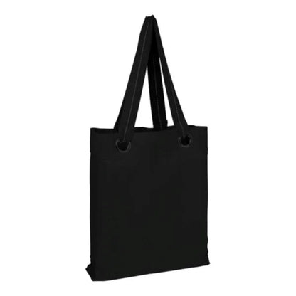 100% Cotton Heavy Canvas Tote Bag W/ Large Grommets