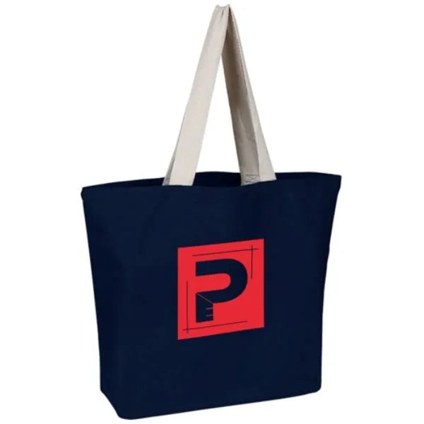 100% Cotton Canvas Colored Beach Bag