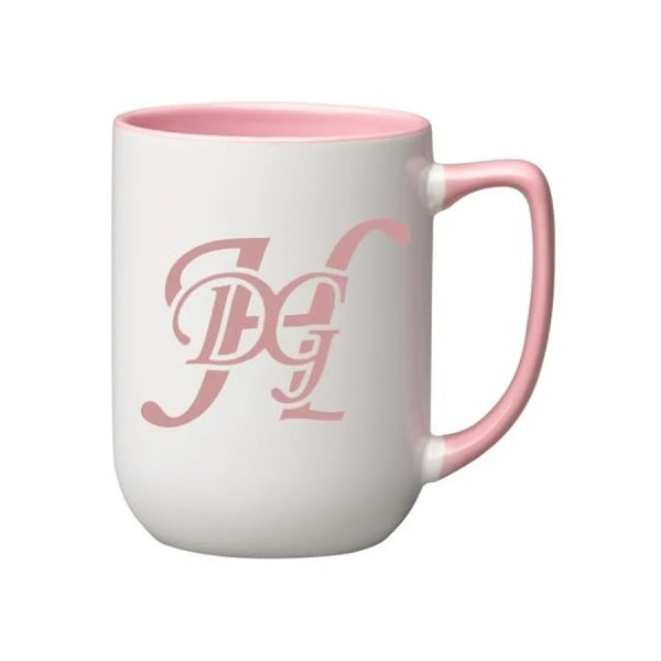 17 oz. Colored In and Handle/White Out Arlen Mug