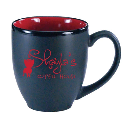 16 oz. Color In / Matte Black Out Hilo Bistro Mug