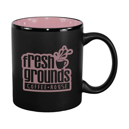11 oz. Color In / Matte Black Out Hilo C Handle Mug
