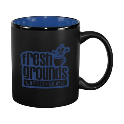11 oz. Color In / Matte Black Out Hilo C Handle Mug