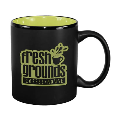 11 oz. Color In / Matte Black Out Hilo C Handle Mug