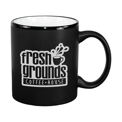 11 oz. Color In / Matte Black Out Hilo C Handle Mug