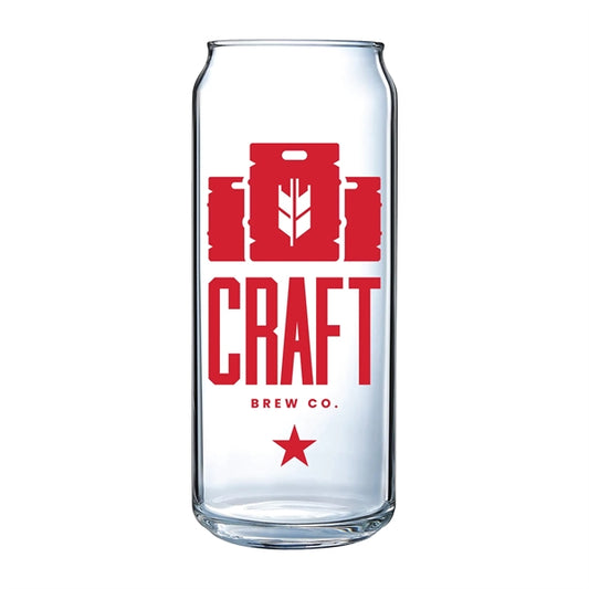 16 oz. Tall Boy Can Glass