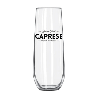 8.5 oz. Stemless Flute