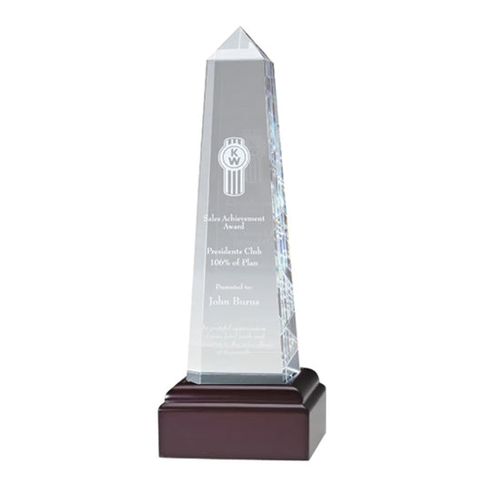 Obelisk with Wooden Base