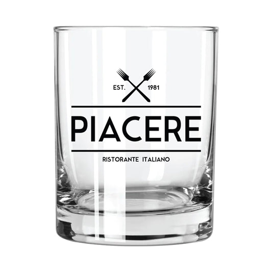 13.5 oz. Double Old Fashioned Rocks Glass