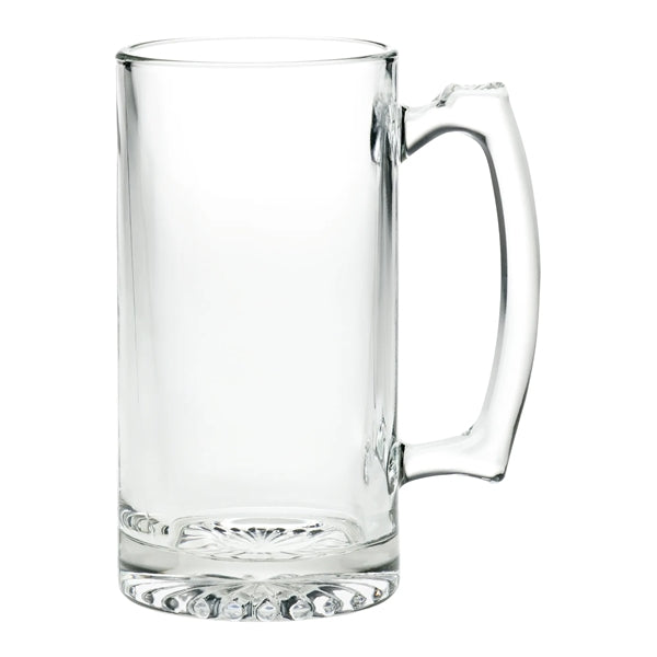25 oz. Glass Mug with Trigger Handle