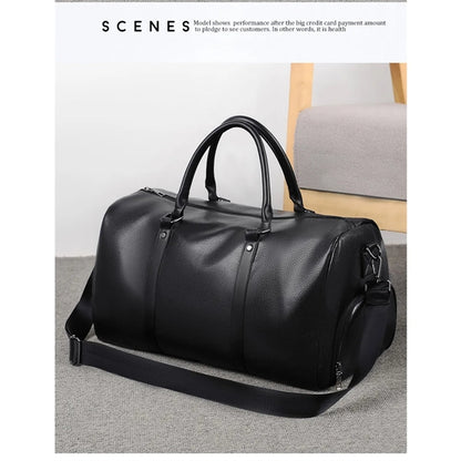 Pu Leather Duffel Bag
