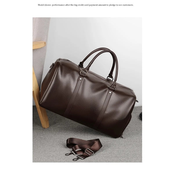 Pu Leather Duffel Bag