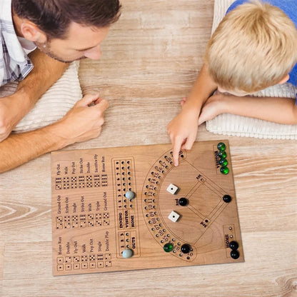 Wooden Baseball Board Game