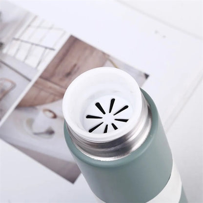 Mini Insulated Mug With Woodgrain Lid