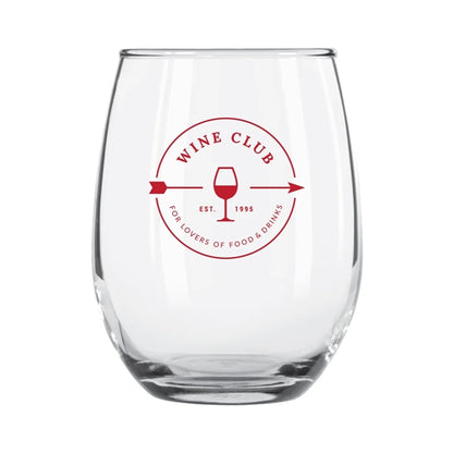 9 oz. Stemless Wine Glass