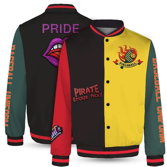 CUSTOM SUBLIMATED MEN'S VARSITY / LETTERMAN JACKET