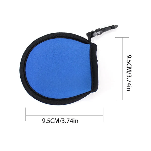 Portable Golf Ball Tray Pocket with Clip Buckle