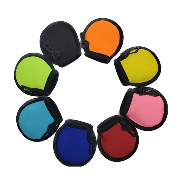 Portable Golf Ball Tray Pocket with Clip Buckle