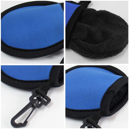 Portable Golf Ball Tray Pocket with Clip Buckle