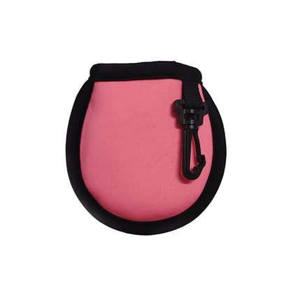 Portable Golf Ball Tray Pocket with Clip Buckle