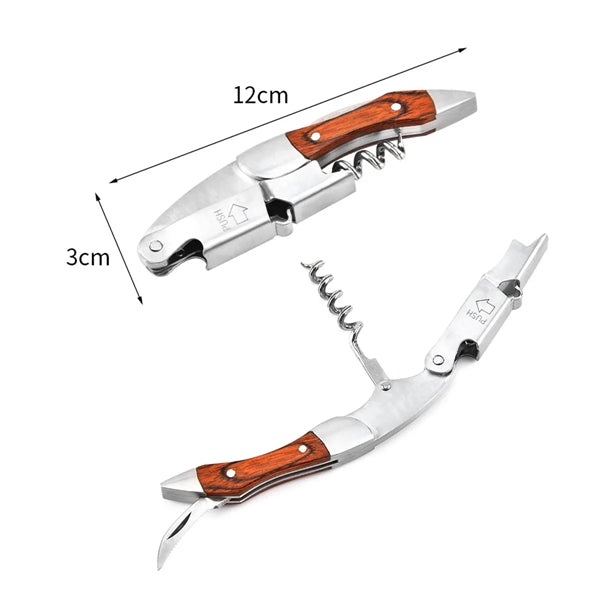 Wooden Handle Wine Opener