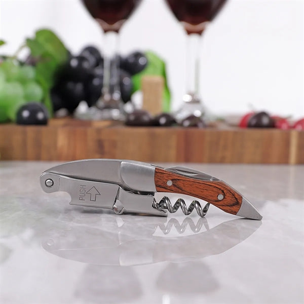 Wooden Handle Wine Opener