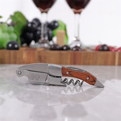 Wooden Handle Wine Opener