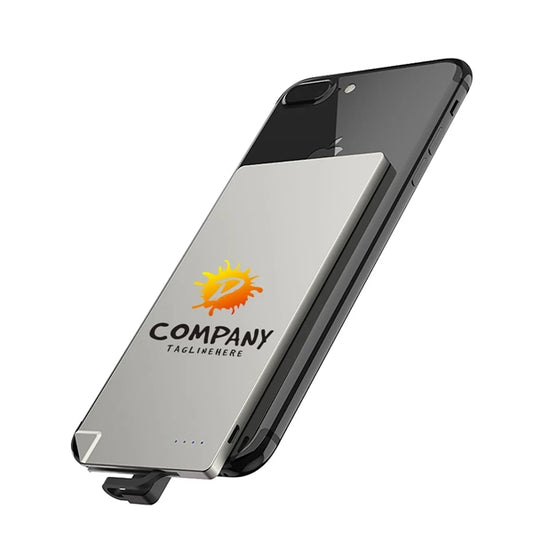 Portable Charger Ultra Slim Power Bank with Built in Cable