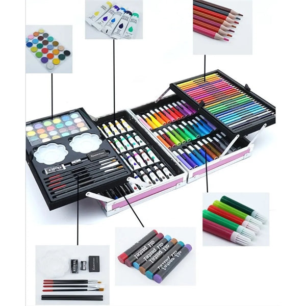 Arts Crafts Unicorn Painting box Drawing Coloring Set