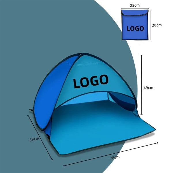 Auto Windproof Sunscreen Beach shade headrest tent