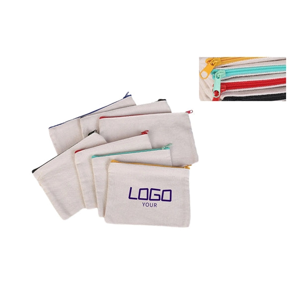 DIY Zippered Canvas Pencil Case