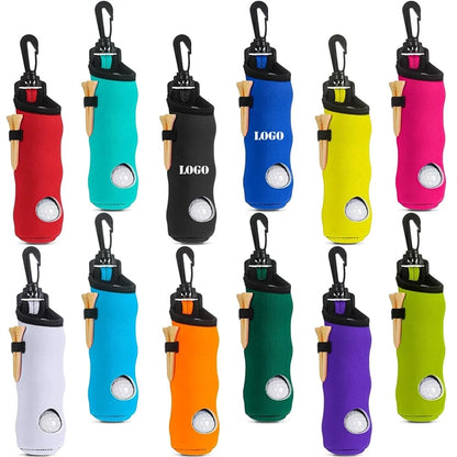 Neoprene Golf Ball Pouch Holder