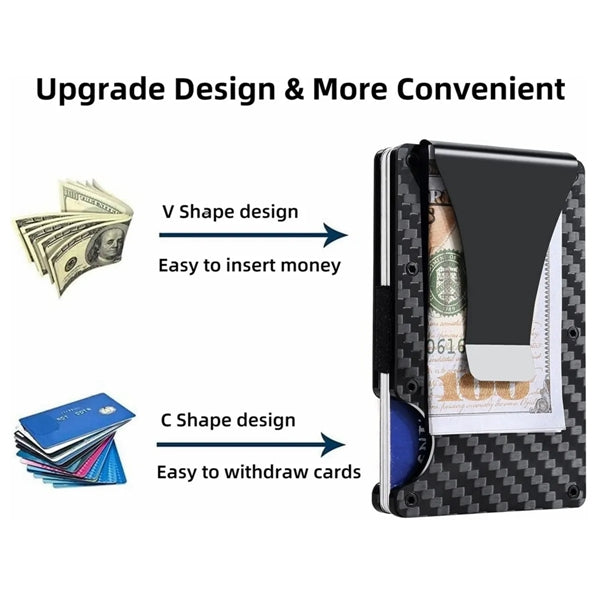 Carbon Fiber  Minimalist Wallets