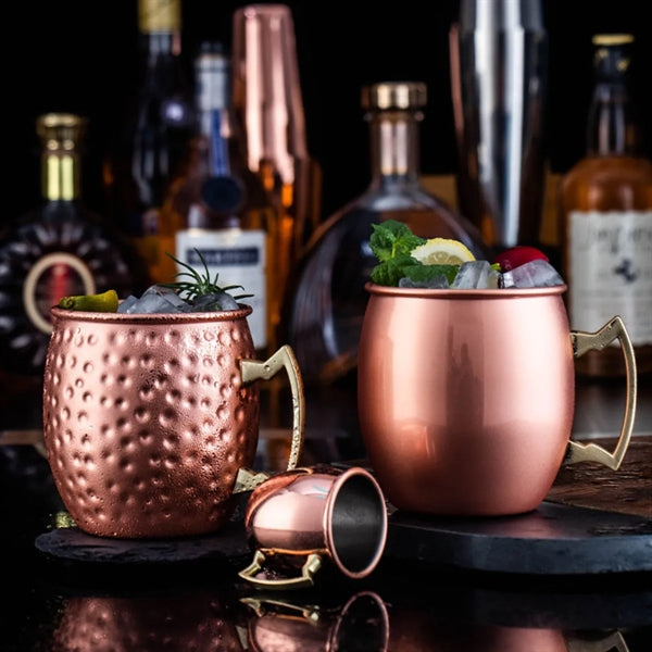 Moscow Mule Copper Mug With Brass Handle