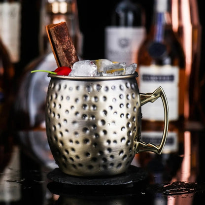 Moscow Mule Copper Mug With Brass Handle