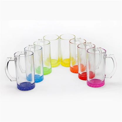 16Oz Glass Mugs With Handle